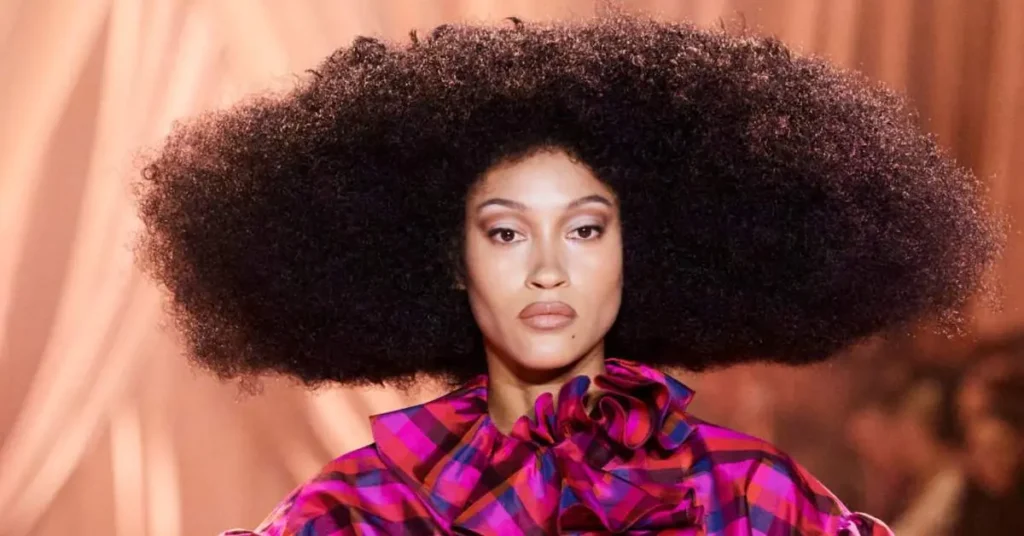 Naeemah Lafond Texture Fashion Look at Runway Show